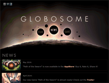 Tablet Screenshot of globosome.com